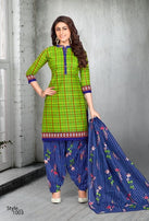 Meenaxi Patiyala Kudi Vol-1 Printed Cotton Dress Material Catalog