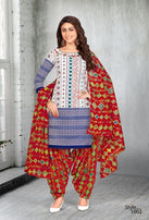 Meenaxi Patiyala Kudi Vol-1 Printed Cotton Dress Material Catalog