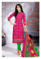 Meenaxi Chunari Special vol-3 Bandhani Print Printed Cotton Dress Material Catalog