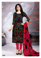 Meenaxi Chunari Special vol-3 Bandhani Print Printed Cotton Dress Material Catalog