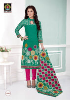 B B Shah Karishma Vol-1 Attractive Printed Cotton Dress Material Catalog