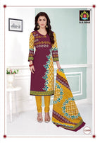 B B Shah Karishma Vol-1 Attractive Printed Cotton Dress Material Catalog