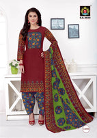 B B Shah Karishma Vol-1 Attractive Printed Cotton Dress Material Catalog