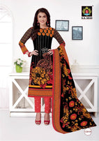 B B Shah Karishma Vol-1 Attractive Printed Cotton Dress Material Catalog