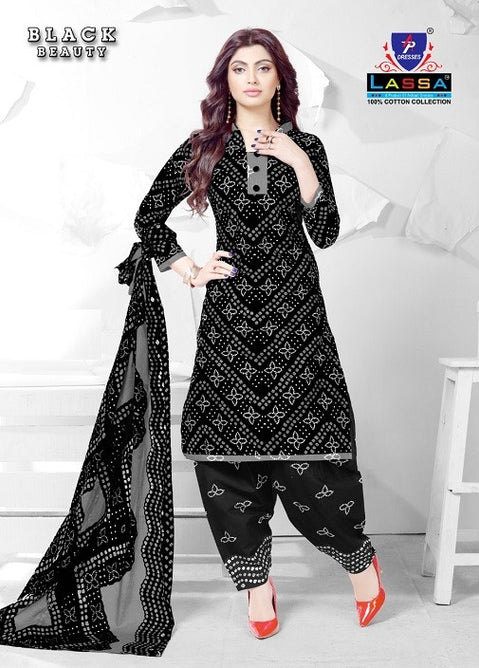 Arihant Lassa Black Beauty Vol-2 Printed Cotton running Wear Casual Dress Material Catalog