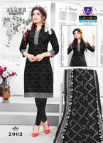 Arihant Lassa Black Beauty Vol-2 Printed Cotton running Wear Casual Dress Material Catalog
