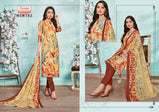 Jiyaan Mumtaz Printed Cotton Running Wear Casual Dress Material Catalog