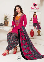 Nafisa Seven Star Printed Cotton Dress Material Catalog Collection