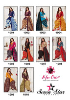 Nafisa Seven Star Printed Cotton Dress Material Catalog Collection