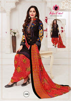 Nafisa Seven Star Printed Cotton Dress Material Catalog Collection