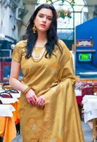 Rajtex Kainora Silk Banarasi Saree Catalog Collection