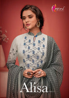Kesari Trendz Alisa Vol-13 Plazzo Style Cambric Cotton Dress Material Catalog