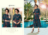Shubh Nx Aayat Rayon Printed Long Kurti Catalog Collection