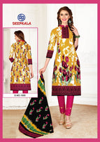 Deepkala Ayesha Printed Cotton Dress Material Catalog Collection