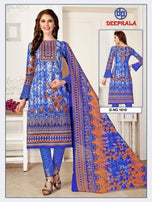 Deepkala Ayesha Printed Cotton Dress Material Catalog Collection