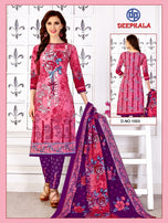 Deepkala Ayesha Printed Cotton Dress Material Catalog Collection