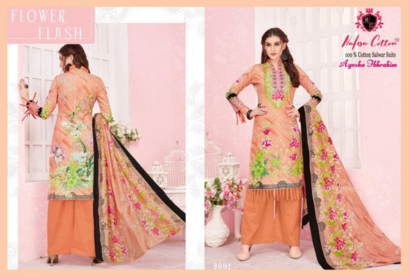 Nafisa Ayesha Ibrahim Vol-2 Pakistani Print Cotton Dress Material Catalog