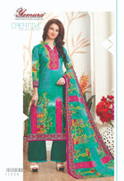 Yamuna Aneeqa Vol-4 Printed Cotton Low Range Dress Material Catalog