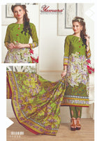 Yamuna Aneeqa Vol-4 Printed Cotton Low Range Dress Material Catalog