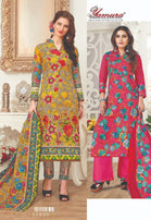 Yamuna Aneeqa Vol-4 Printed Cotton Low Range Dress Material Catalog