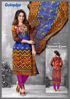 Nafisa Cotton Gulmohar Karachi Queen Printed Dress Material Catalog