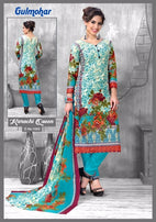 Nafisa Cotton Gulmohar Karachi Queen Printed Dress Material Catalog