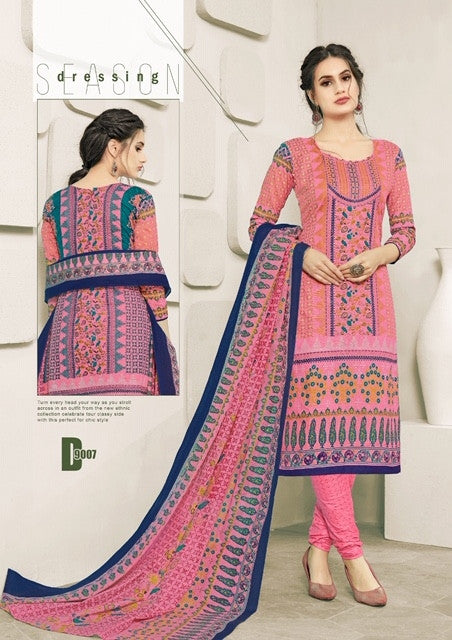 Bindee Kashish Vol-6 Printed Cotton Dress Material Catalog Collection