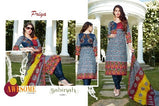 JS Priya Sabinah Karachi Cotton Dress Material Catalog Collection
