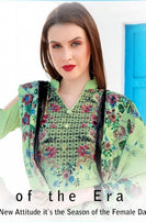 Mehnoor Karachi Cotton Printed Dress Material Catalog Collection
