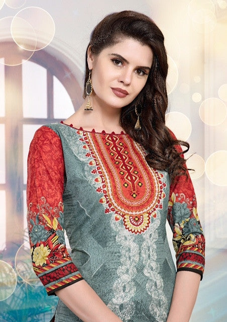 AL Safinaz Karachi Printed Cotton Dress Material Catalog Collection