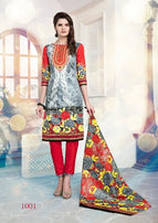 AL Safinaz Karachi Printed Cotton Dress Material Catalog Collection