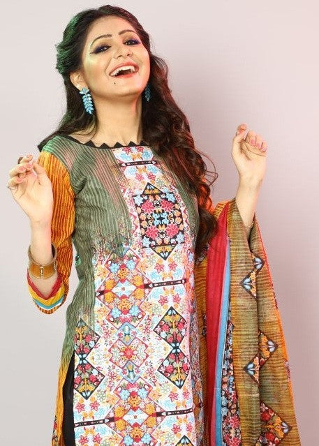 Royal Humera Karachi Printed Cotton Dress Material Catalog Collection