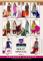 Arihant Lassa Ikkat Special Printed Cotton Wholesale Catalog Collection