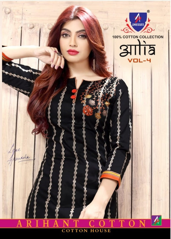 Arihant Lassa Aalia Vol-4 Printed Low Range Catalog Dress Material