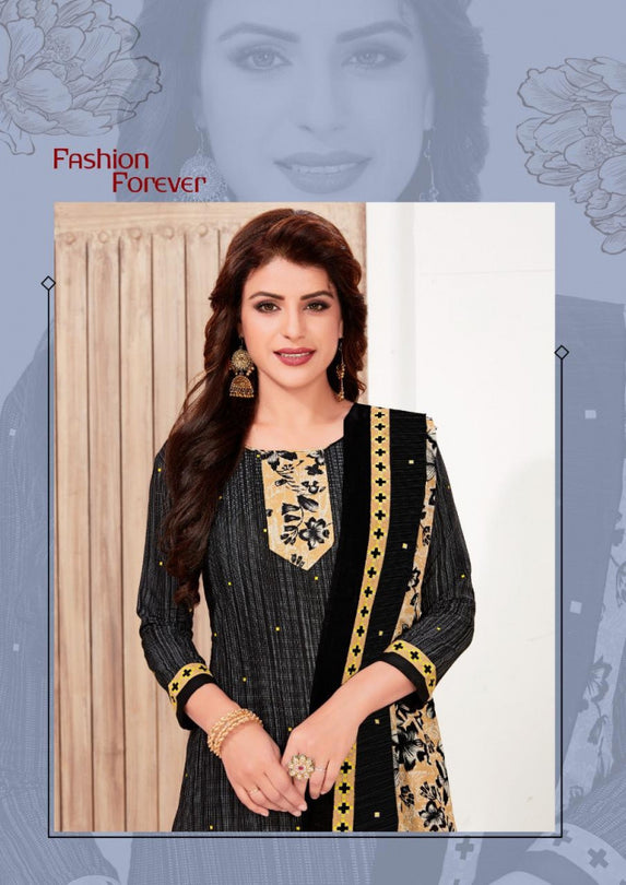 Miss World Fashion Queen Vol-3 Printed Cotton Dress Material Catalog