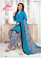 Miss World Fashion Queen Vol-3 Printed Cotton Dress Material Catalog