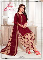 Miss World Fashion Queen Vol-3 Printed Cotton Dress Material Catalog