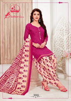 Miss World Fashion Queen Vol-3 Printed Cotton Dress Material Catalog
