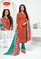 Baalar Zaara Vol-5 Printed Cotton Reasonable Range Dress Material Catalog