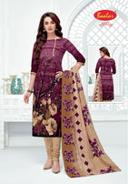 Baalar Zaara Vol-5 Printed Cotton Reasonable Range Dress Material Catalog