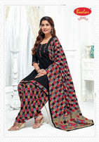 Baalar Zaara Vol-5 Printed Cotton Reasonable Range Dress Material Catalog