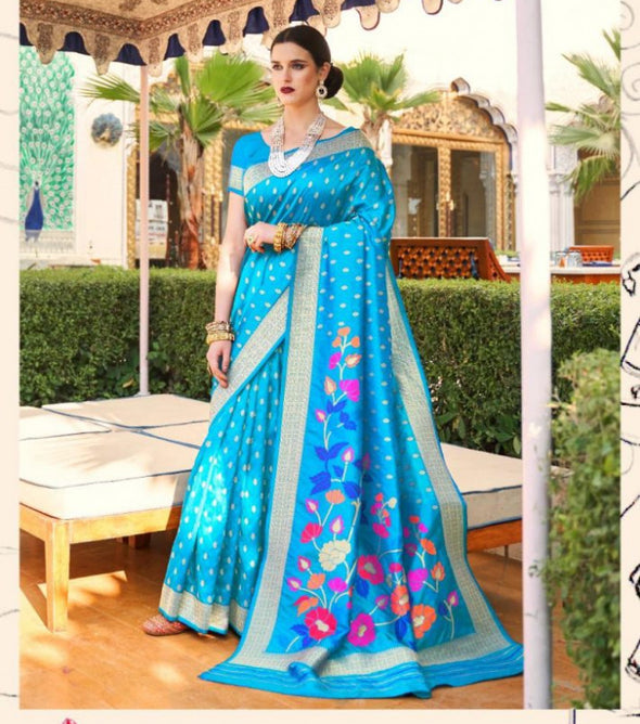 Rajtex Kawach Silk Handloom Silk Saree Catalog Collection
