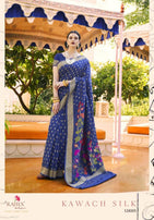 Rajtex Kawach Silk Handloom Silk Saree Catalog Collection