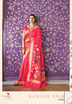 Rajtex Kawach Silk Handloom Silk Saree Catalog Collection