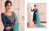 Aashirwad Nirva Designer Georgette Straight Salwar Kameez Catalog Collection