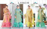 Your Choice Lyner Jam Silk Sharara Style Salwar Kameez Catalog Collection