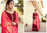 Alisa Amira Vol-13 Banaras Salwar Kameez Catalog Collection