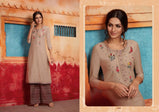 Kessi Rangoon First Look Pure Muslin Long Kurti With Silk Print Plazzo Catalog