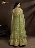 Bela Fashion Zaara Net Fabric Designer Gowns Catalog Collection