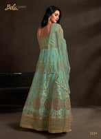 Bela Fashion Zaara Net Fabric Designer Gowns Catalog Collection